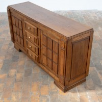 Enfilade en chêne Art Déco France 1930