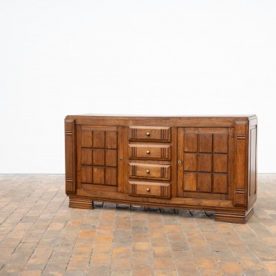 Enfilade en chêne Art Déco France vers 1930