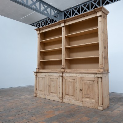 Bibliothèque en bois – XIXème