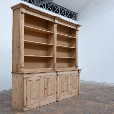 Bibliothèque en bois – XIXème