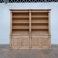 Bibliothèque en bois – XIXème