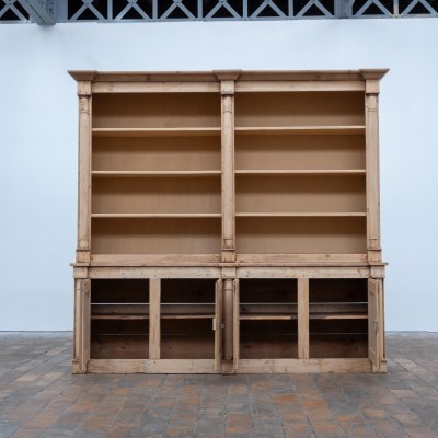 Bibliothèque en bois – XIXème