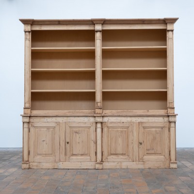 Bibliothèque en bois – XIXème