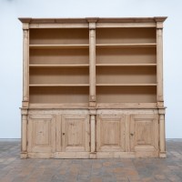 Bibliothèque en bois – XIXème