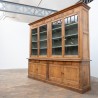 Oak and Pine Bookcase — France Early 20th Century