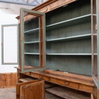 Bibliothèque en chêne et sapin — début XXème