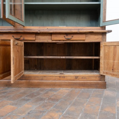 Oak and Pine Bookcase — France Early 20th Century
