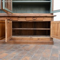 Oak and Pine Bookcase — France Early 20th Century