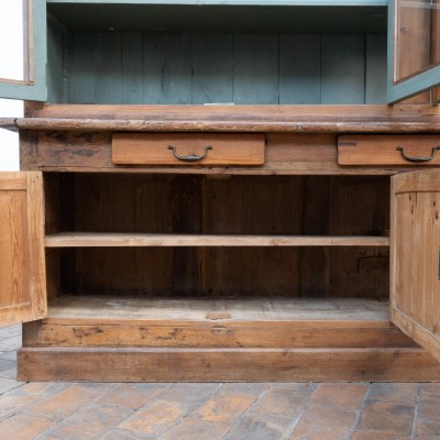 Bibliothèque en chêne et sapin — début XXème