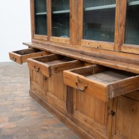 Bibliothèque en chêne et sapin — début XXème