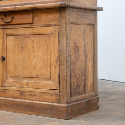 Bibliothèque en chêne et sapin — début XXème