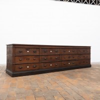 Ancien meuble de métier à tiroirs - Début XXème