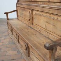 Banc coffre en sapin — XIXème