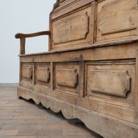 Banc coffre en sapin — XIXème