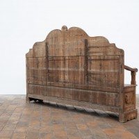 Banc coffre en sapin — XIXème