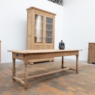 Table de ferme en chêne – XIXe siècle