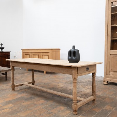 Table de ferme en chêne – XIXe siècle