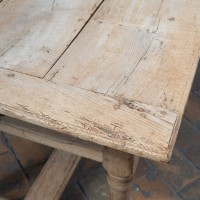 Table de ferme en chêne – XIXe siècle