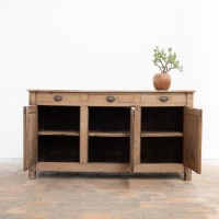 Buffet trois portes en chêne – XIXe siècle
