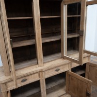 Grande bibliothèque en chêne – XIXe siècle