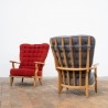 Pair of Armchairs by Guillerme and Chambron – 1960s