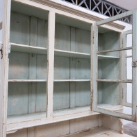 Grand vaisselier ancien en bois peint – début XXe siècle