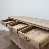 Grand buffet ancien en chêne – XIXe siècle