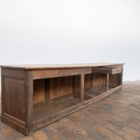 GRAND COMPTOIR DE MAGASIN - XIXème siècle
