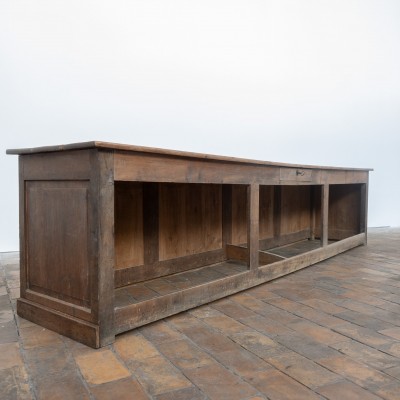 GRAND COMPTOIR DE MAGASIN - XIXème siècle