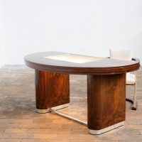 Bureau Art Déco et son fauteuil – 1950