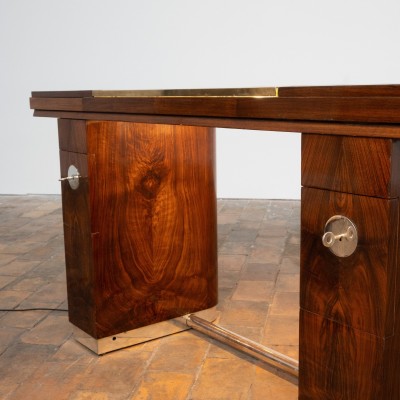 Bureau Art Déco et son fauteuil – 1950