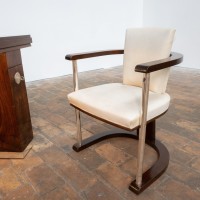 Bureau Art Déco et son fauteuil – 1950