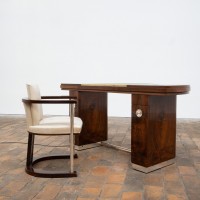 Bureau Art Déco et son fauteuil – 1950