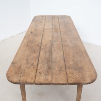 Ancienne table de ferme en chêne – XIXe siècle