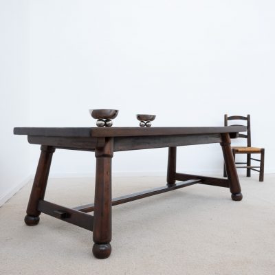 Table de repas Georges Robert France vers 1950