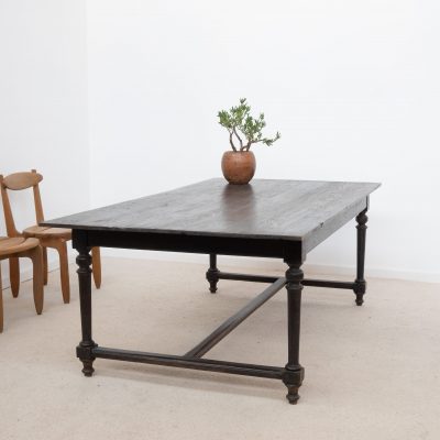 Table ancienne en bois, début XXème