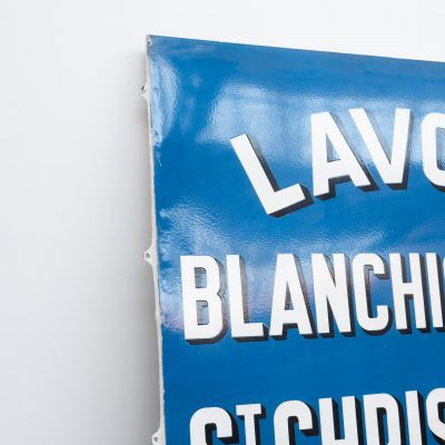 Grande plaque émaillée ancienne