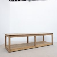 Grande table de drapier en chêne – début XXe siècle