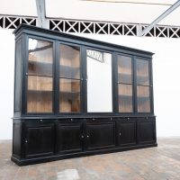 Grand meuble de chapelier en bois – début XXe siècle