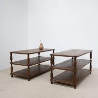Pair of Oak Draper’s Tables – France Circa 1920