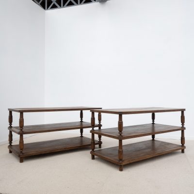 Pair of Oak Draper’s Tables – France Circa 1920