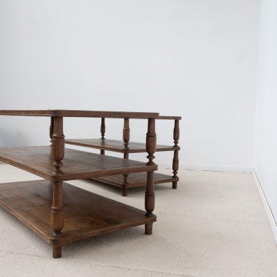 Pair of Oak Draper’s Tables – France Circa 1920
