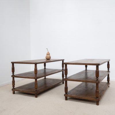 Pair of Oak Draper’s Tables – France Circa 1920