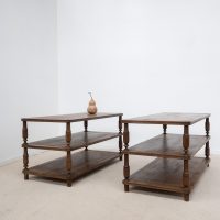 Pair of Oak Draper’s Tables – France Circa 1920