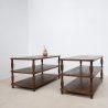 Pair of Oak Draper’s Tables – France Circa 1920