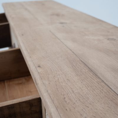 Grand meuble de métier en bois ancien à 12 tiroirs