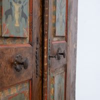 Armoire polychrome – France début du XIXe siècle