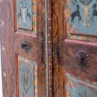 Armoire polychrome – France début du XIXe siècle