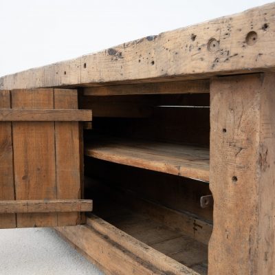 Ancien établi en bois – début XXe siècle