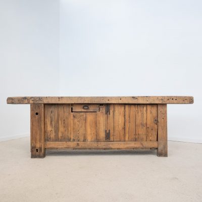 Ancien établi en bois – début XXe siècle